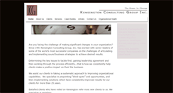 Desktop Screenshot of kensington-group.com